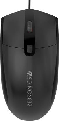 ZEBRONICS ZEB-VELOCITY Wired Ambidextrous Optical Mouse