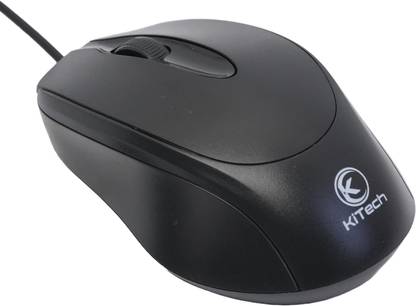 KITECH M30 Wired Ambidextrous Optical Mouse