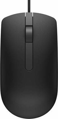 DELL MS 116-BK Wired Ambidextrous Optical Mouse
