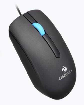ZEBRONICS JUGGLE Wired Ambidextrous Optical Mouse