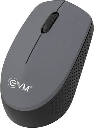 EVM 3W042 Wireless Ambidextrous Optical Gaming Mouse Wireless Mouse 1600DPI Button,10 Meter Range, 2.4 GHz Connectivity, Comfort Hand Grip