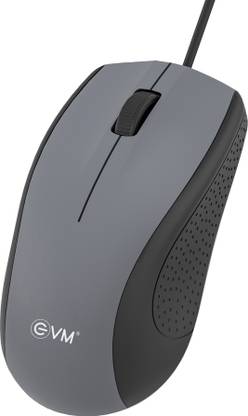 EVM M513 Wired Ambidextrous Touch  Gaming Mouse 1.1m Wire, Scroll Wheel Grip, ABS Build