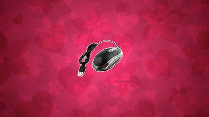 Shivsoft 3D Optical wired USB Mouse in Black Model-4777 Wired Ambidextrous Optical  Gaming Mouse