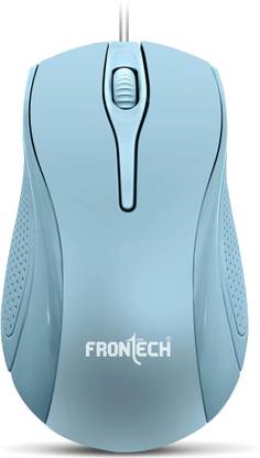 Frontech MS-0069, 1000 DPI | 3 Buttons Wired Ambidextrous Optical Mouse
