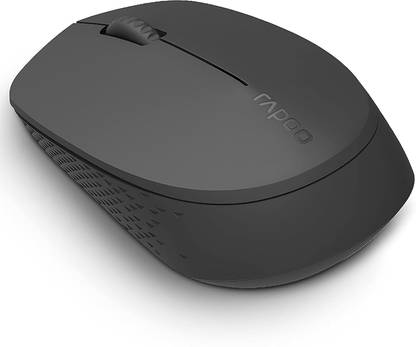 RAPOO M300Silent Dark Grey Wireless Ambidextrous Optical Mouse  with Bluetooth