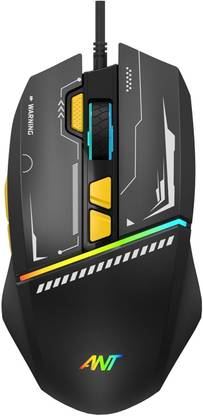 Ant Ghost50 Wired Ambidextrous Optical  Gaming Mouse
