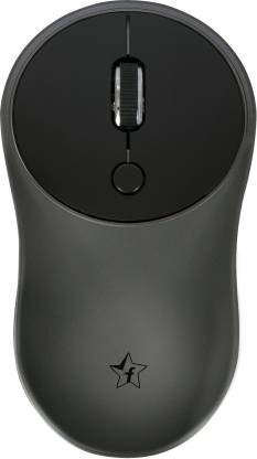 Flipkart SmartBuy Turbo Wireless Mouse  (2.4GHz Wireless, Black, Grey)