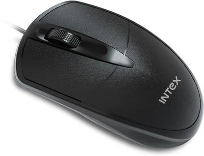 Intex ECO 6 Plus Wired Ambidextrous Optical Mouse