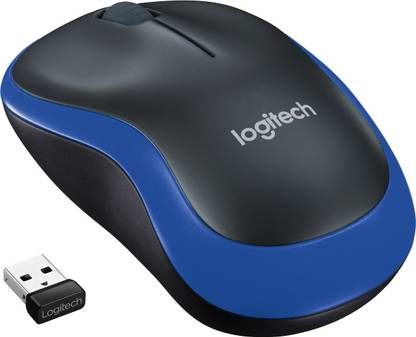 Logitech M185 / 12-Month Battery Life, 1000 DPI Optical Tracking, Ambidextrous Wireless Ambidextrous Optical Mouse