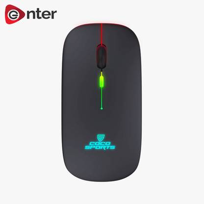 Enter COCO Sport Gaming Wireless Mouse Wireless Ambidextrous Laser  Gaming Mouse  with Bluetooth