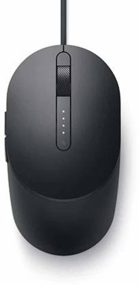 SHREE SIDDHI VINAYAKINFO WORLD Dell MS3220 Wired Laser Mouse, Titan Grey Wired Ambidextrous Laser Mouse