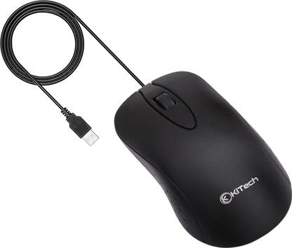 KITECH M50 Wired Ambidextrous Optical Mouse