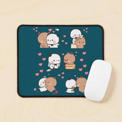 craft maniacs BUBU DUDU BOX ART ANTI SLIP & ANTI FUNGAL MOUSEPAD Non Slip Base Mousepad