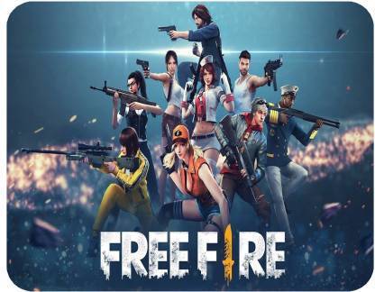 free fire tees FF-MOUSE-PAD-X1 Non Slip Base Mousepad