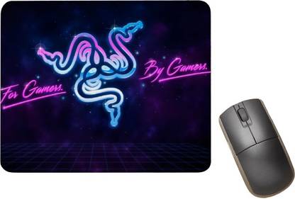 PRINTMASTERS Cool Design Gaming Mousepad for Smooth Experience of Mouse, Non-Slip Base Mousepad