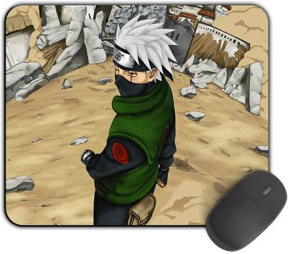 Kirmada Gaming Mouse Pad - Cool Kakashi (Naruto) Smooth Surface Non Slip Base Mousepad