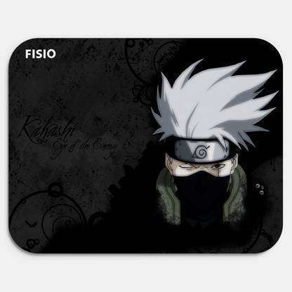 Fisio Anime Mousepad Printed Kakashi from Naruto Gaming Accessories Laptop Computer Non Slip Base Mousepad