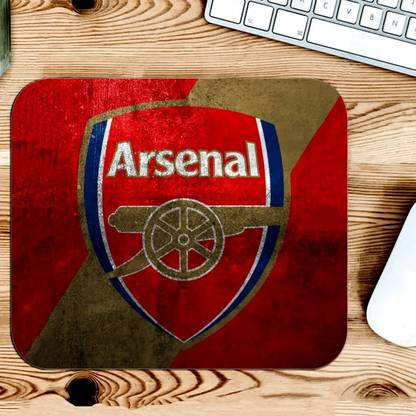 Gfylo Arsenal Football Club Printed Mouse pad Smooth Surface and anti-Slip Mousepad
