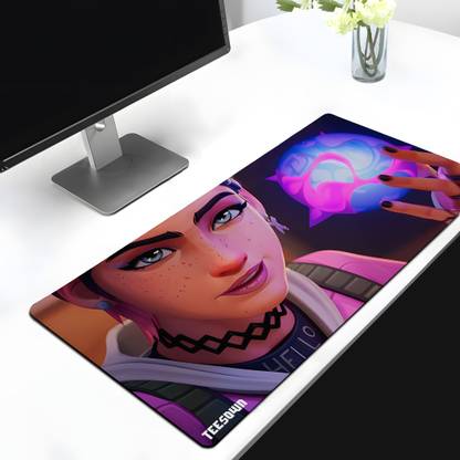 Teesown Valorant Gaming Desk Mat for Laptop/Pc Non Slip Base Mousepad