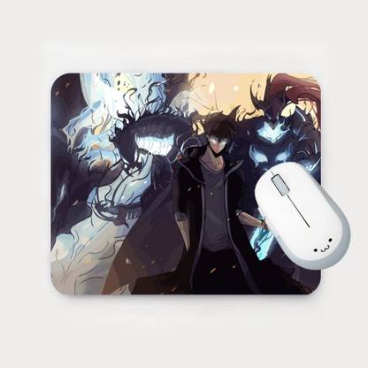 S Creation solo leveling Mouse Pad for Laptop, Gaming Computer Non-Slip Base- Multicolor Mousepad