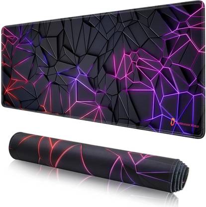 DARSHANAM WORLD Keyboard Mat, Mouse Pad Shortcut Keys Desk Mats for Office Mousepad