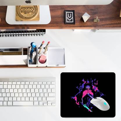 MOUSEPLEX Mouse Pad Sword Man Non Slip Base Mousepad