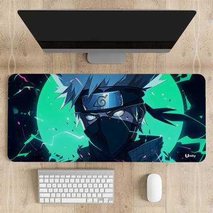 UNITY Kakashi Hatake Desk Mat Water-Resistant Gaming Mouse Mat For Home & Office Non Slip Base Mousepad