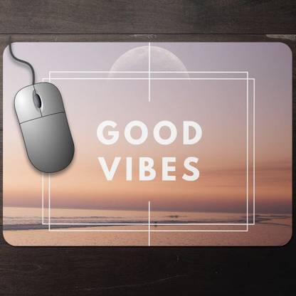 escope WaterProof Mouse Pad Non-Slip Rubber Base MousePad for Computer and Laptop Non Slip Base Mousepad