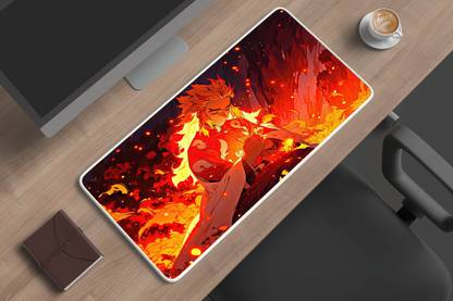 TURTLEWINGS Demon Slayer Large Mouse Pad Mousepad