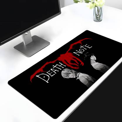 Teesown Death Note Anime Desk Mat for Laptop/Pc Non Slip Base Mousepad