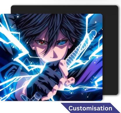 Iqragift Sasuke mouse pad Non Slip Base Mousepad