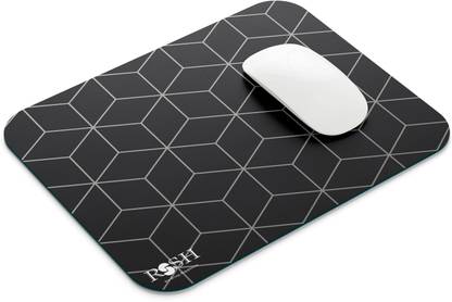 rssh creation Black Color Gaming, Anti - Slip Base, High Durability Mouse Pad Mousepad