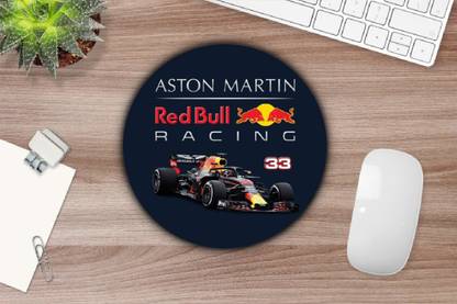 SANNU CREATION Red Bull Racing Car Round Mouse Pad For Laptop/Desktop/Computer Mousepad