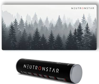 NEUTRONSTAR Aesthetic Series Rain Forest Gaming Universal Non Slip Base Mousepad