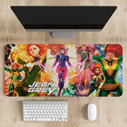 UNITY Jean Grey Desk Mat Water-Resistant Gaming Mouse Mat For Home & Office Mousepad