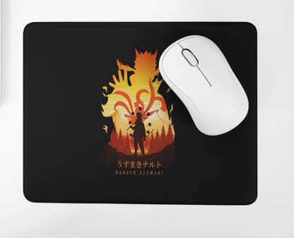 S Creation Naruto Graphic Anime Mouse Pad - High Quality - (18x20 cm) Non Slip Base Mousepad