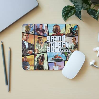 We Desi Stuff Gta Mousepad | Gaming Mousepad Non Slip Base Mousepad