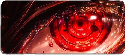 Aniithing Itachi Gaming Mouse Pad XXL, Extended Anime Design, Large Mouse pad 23 X 11 inch Non Slip Base Mousepad