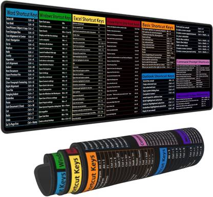 skyunion Keys Desk pad Large Mousepad