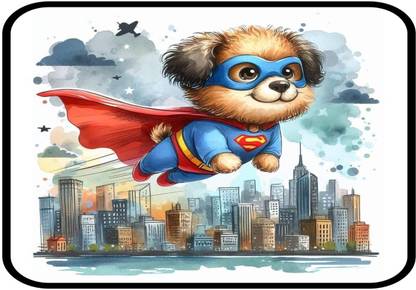 NAFCO Computer Mouse Mat with Anti-Slip Rubber Base & Smooth Mouse Control Non Slip Base Mousepad