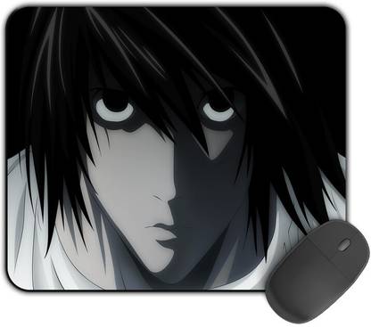Kirmada Printed Design L Black Death Note Mouse Pad. Mousepad