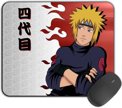 Kirmada Gaming Mouse Pad - Minato Namikaze (Naruto) Smooth Surface Non Slip Base Mousepad