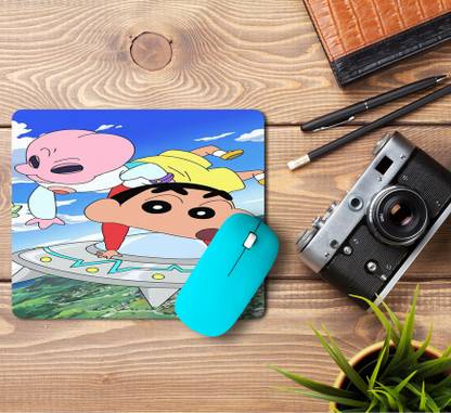 BYSR FASHION Shinchan Mousepad Anti Slip Printed Mouse Pad For Computer (9X7 Inch)(NMP-156 Mousepad