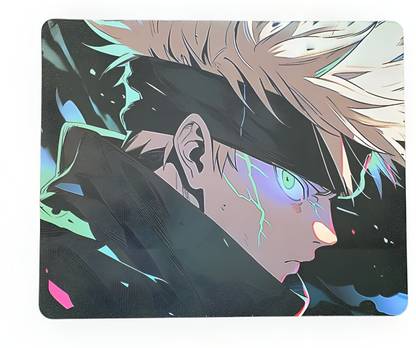 ABHIcreation Satoru Gojo Mousepad, Ultra Low Friction Gaming ,Anti-Slip Base, Anime Mousepad Non Slip Base Mousepad