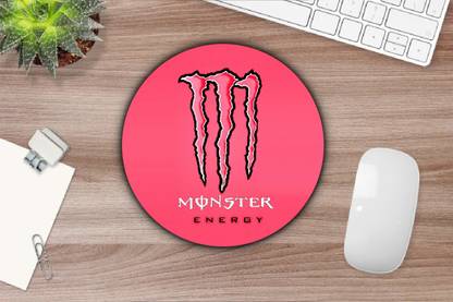 SANNU CREATION Monster Energy Designer Round Mouse Pad For Laptop/Desktop/Computer Mousepad