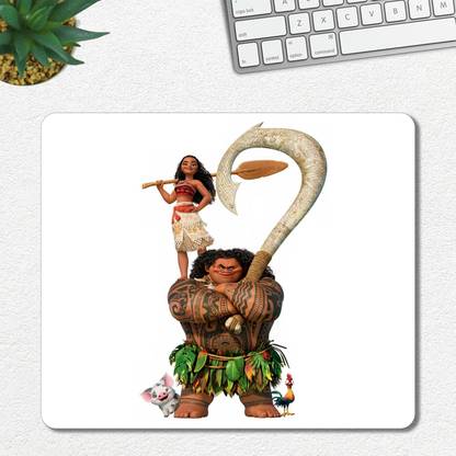 Ourrble Moana Mouse pad with Anti-Slip Rubber Base & Smooth Mouse Control Non Slip Base Mousepad