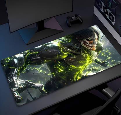 Eshaaver Anime printed gaming Mouse Pad Non-Slip Rubber extended xxl size big mousepad Non Slip Base Mousepad