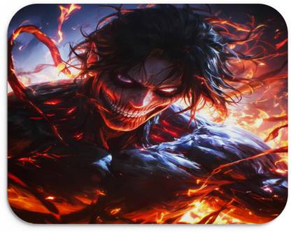 ForVano Attack On Titan Anime Printed Rubber Base For Gaming S22 Z28 Mousepad