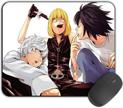Kirmada Printed Design L,Near & Mello Death Note Mouse Pad. Mousepad