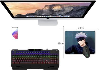 Gojo Mouse Computer Thing Times Comic Satoru Gojo Cool Mouse Pad Jujutsu Kaisen Gojo For Laptop ...